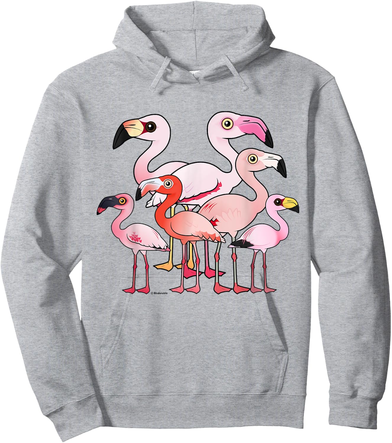 Birdorable Flamboyance Hoodie - Hoodie | Ash