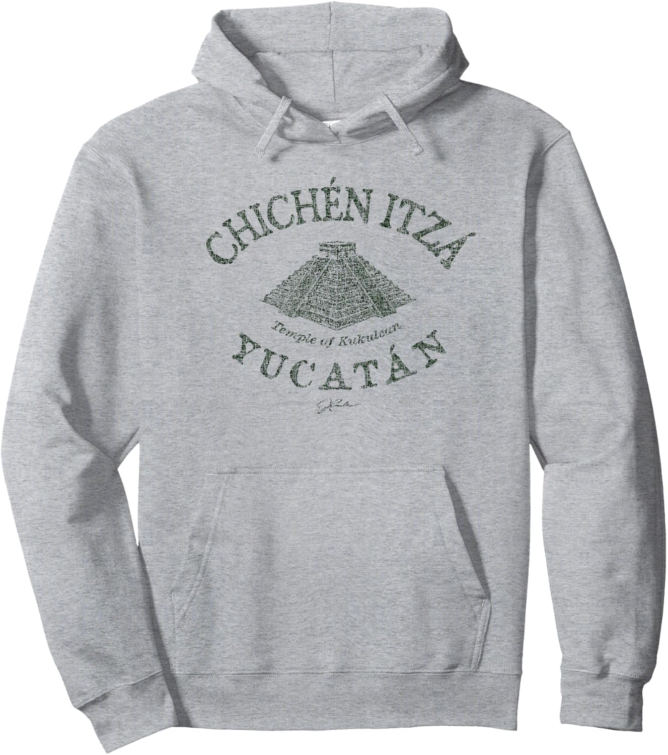 JCombs: Chichen Itza, Yucatan, Mexico Hoodie - Hoodie | Ash