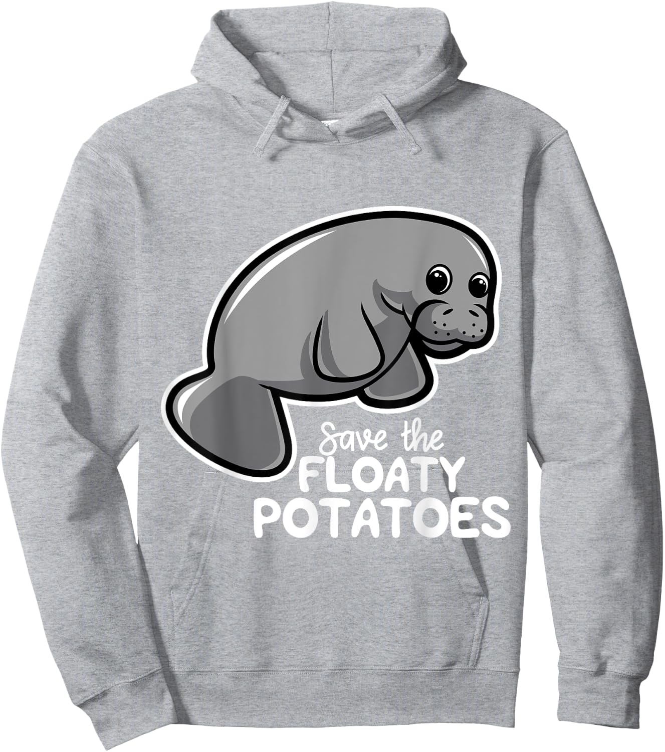 Save The Floaty Potatoes Hilarious Saying Hoodie - Hoodie | Ash