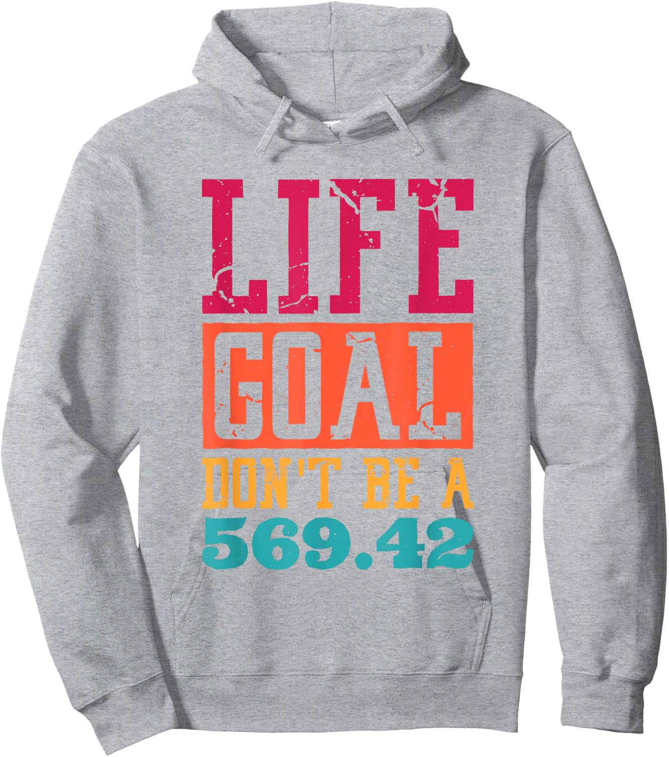 Life Goal Don't Be A 569.42 Medical Coder Hoodie - Hoodie | Ash