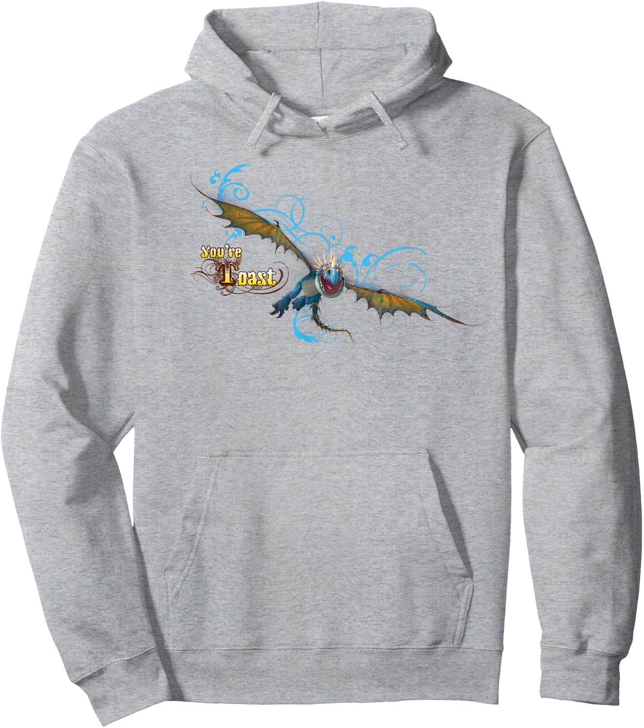DreamWorks' Dragons: You're Toast! Nadder Hoodie - Hoodie | Ash