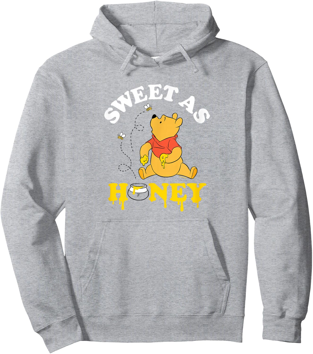 Winnie the Pooh - Sweet as Honey Hoodie - Hoodie | Ash