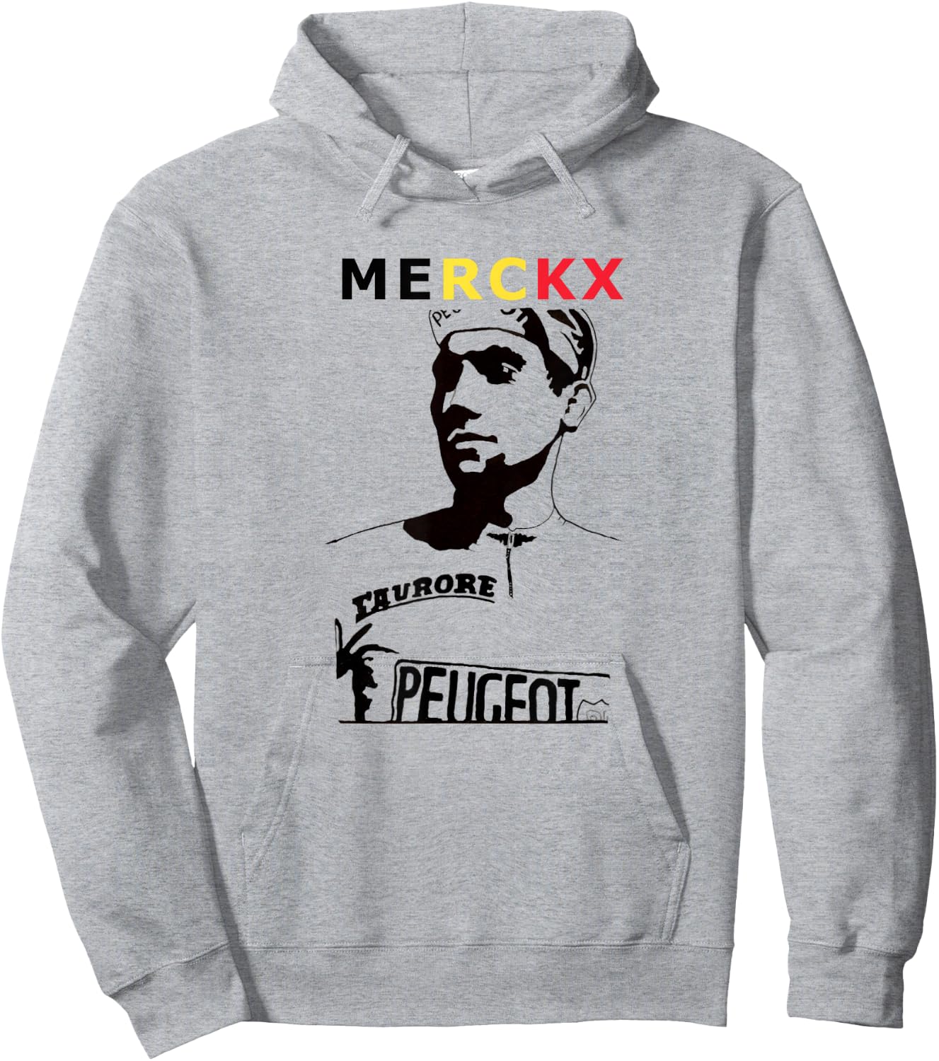 Eddy Merckx Cycling Apparel Hoodie - Hoodie | Ash