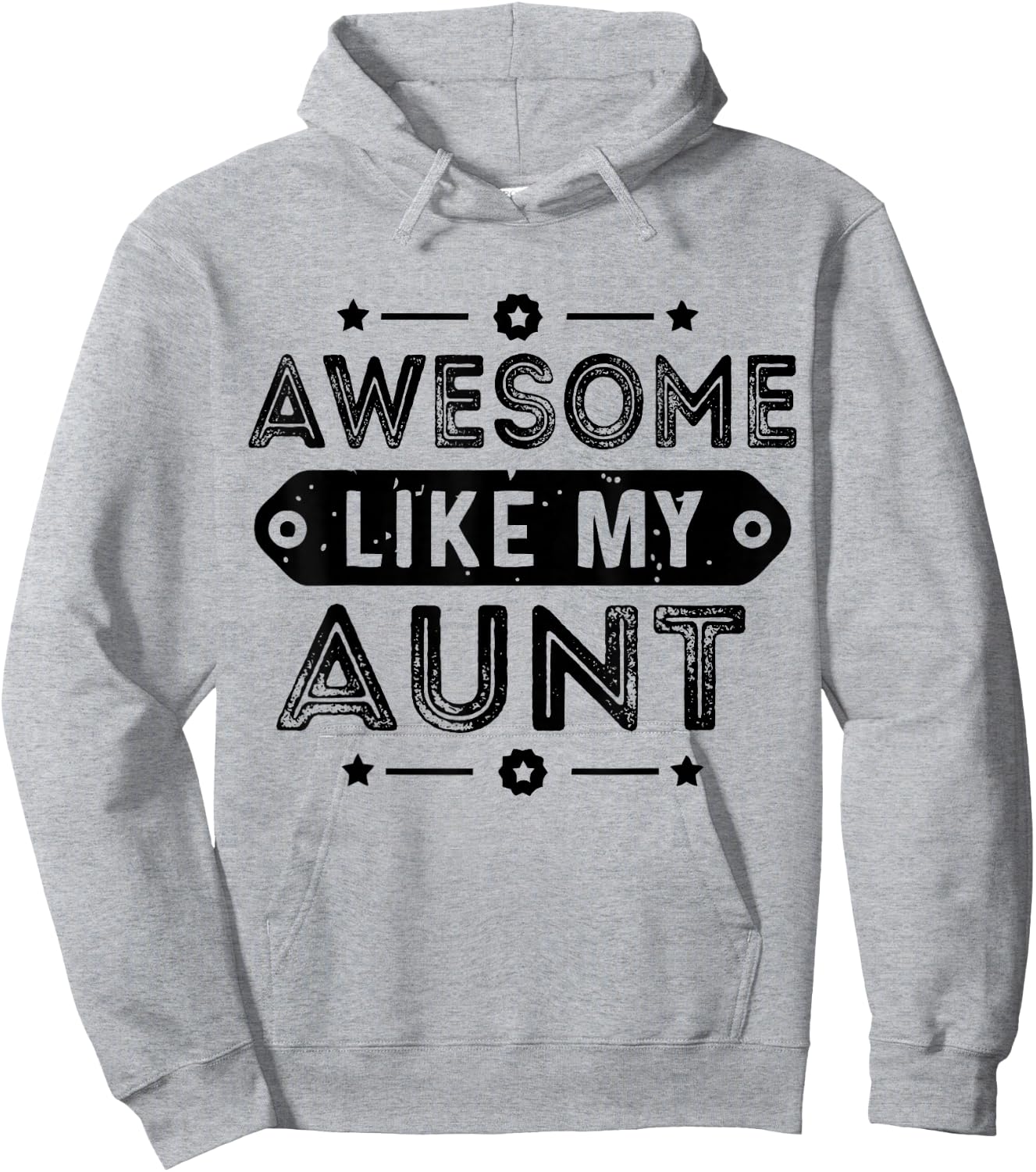 Niece Love For Auntie Pun Cool Awesome Like My Aunt Hoodie - Hoodie | Ash