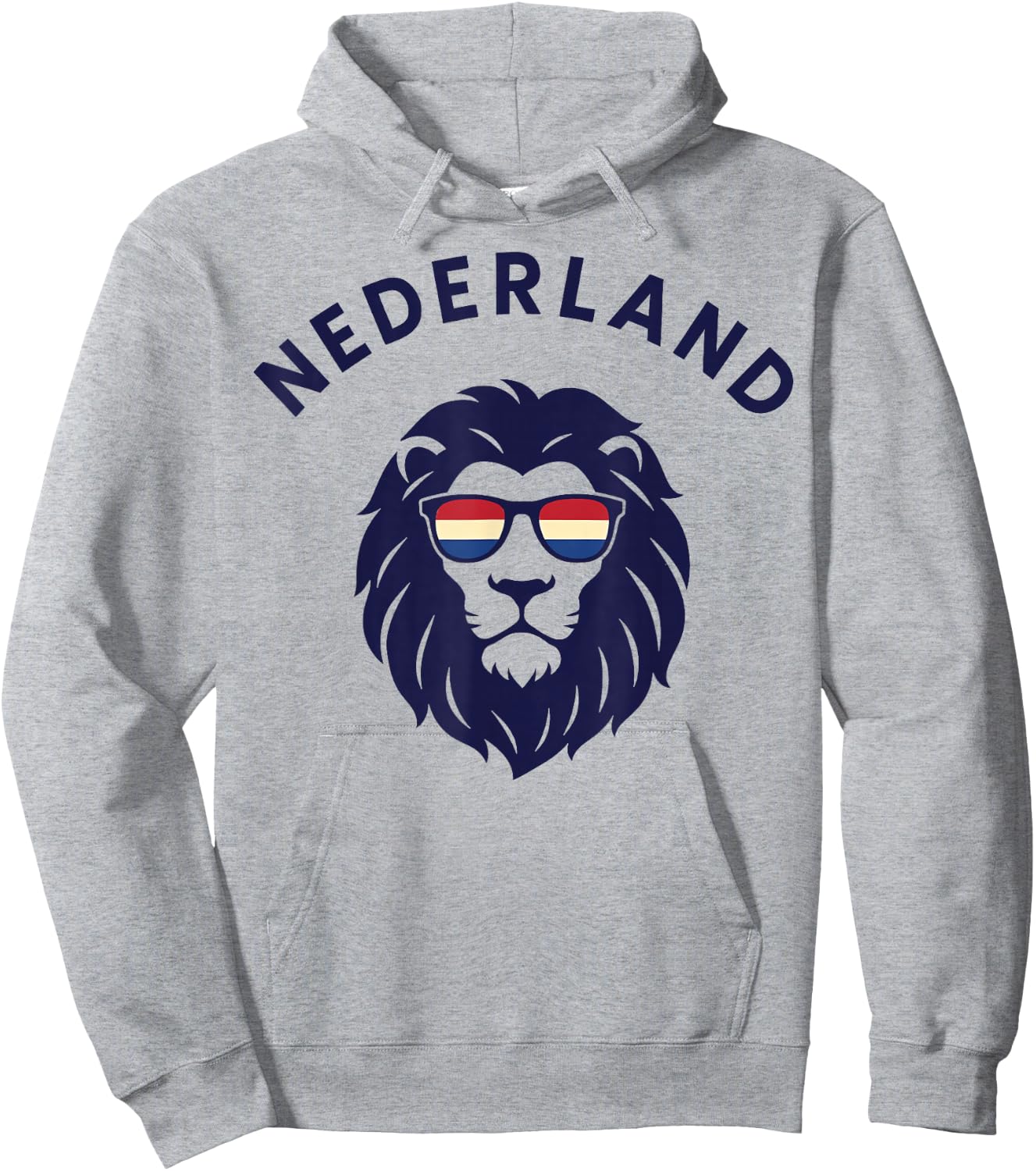 Classic Holland Orange Nederland Lion, Retro Netherlands Hoodie - Hoodie | Ash