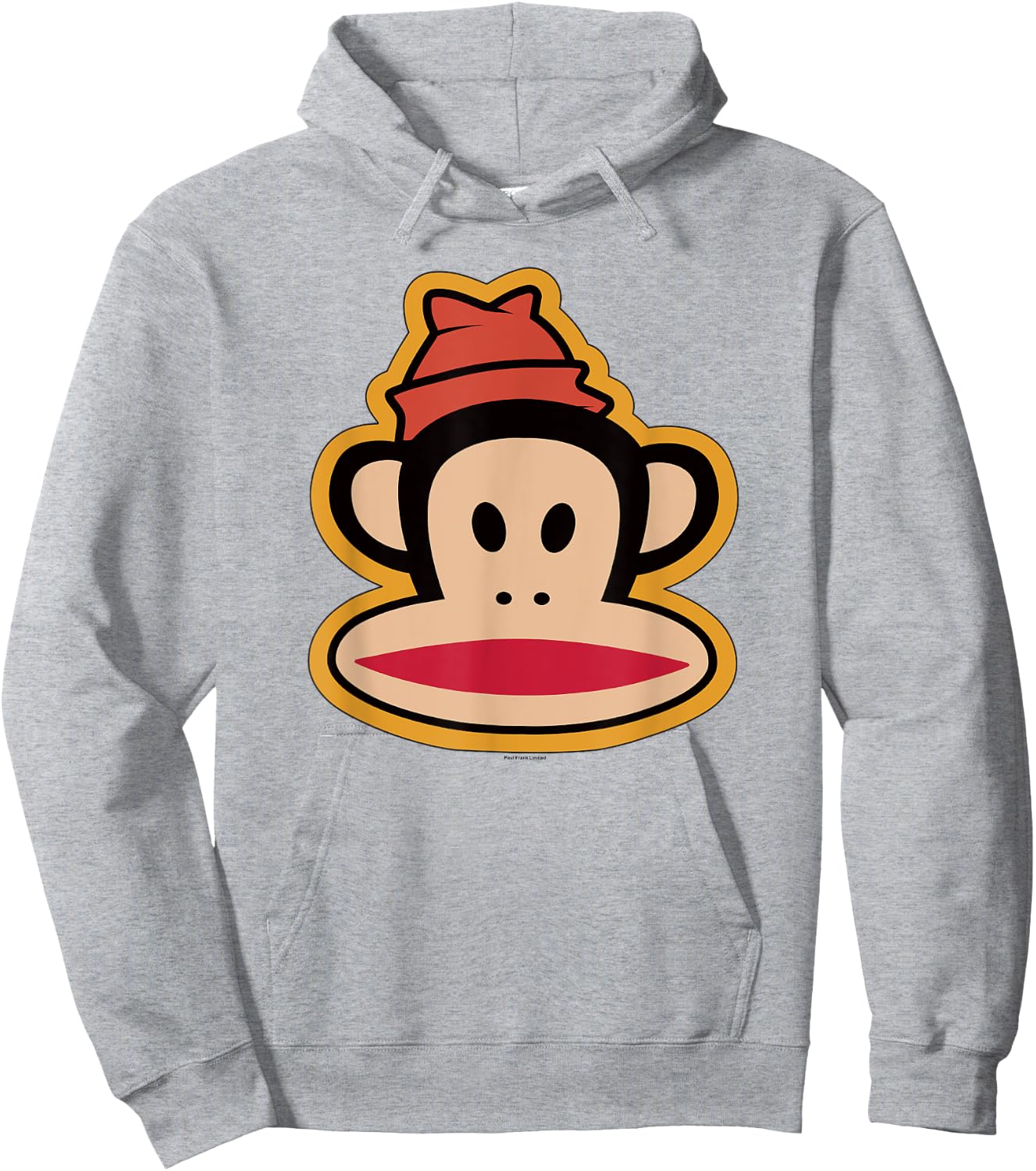 Paul Frank Julius Beanie Big Face Hoodie - Hoodie | Ash