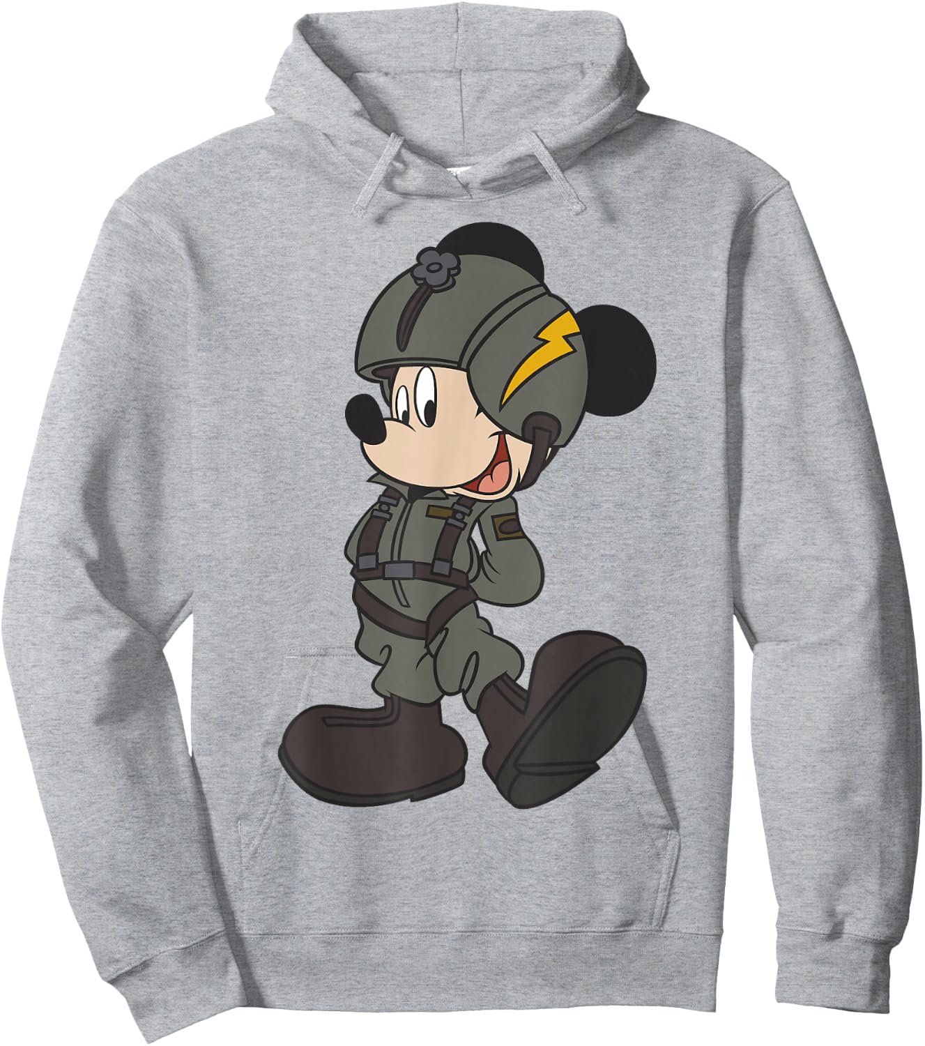 Disney Mickey Mouse Jet Pilot Outfit Hoodie - Hoodie | Ash