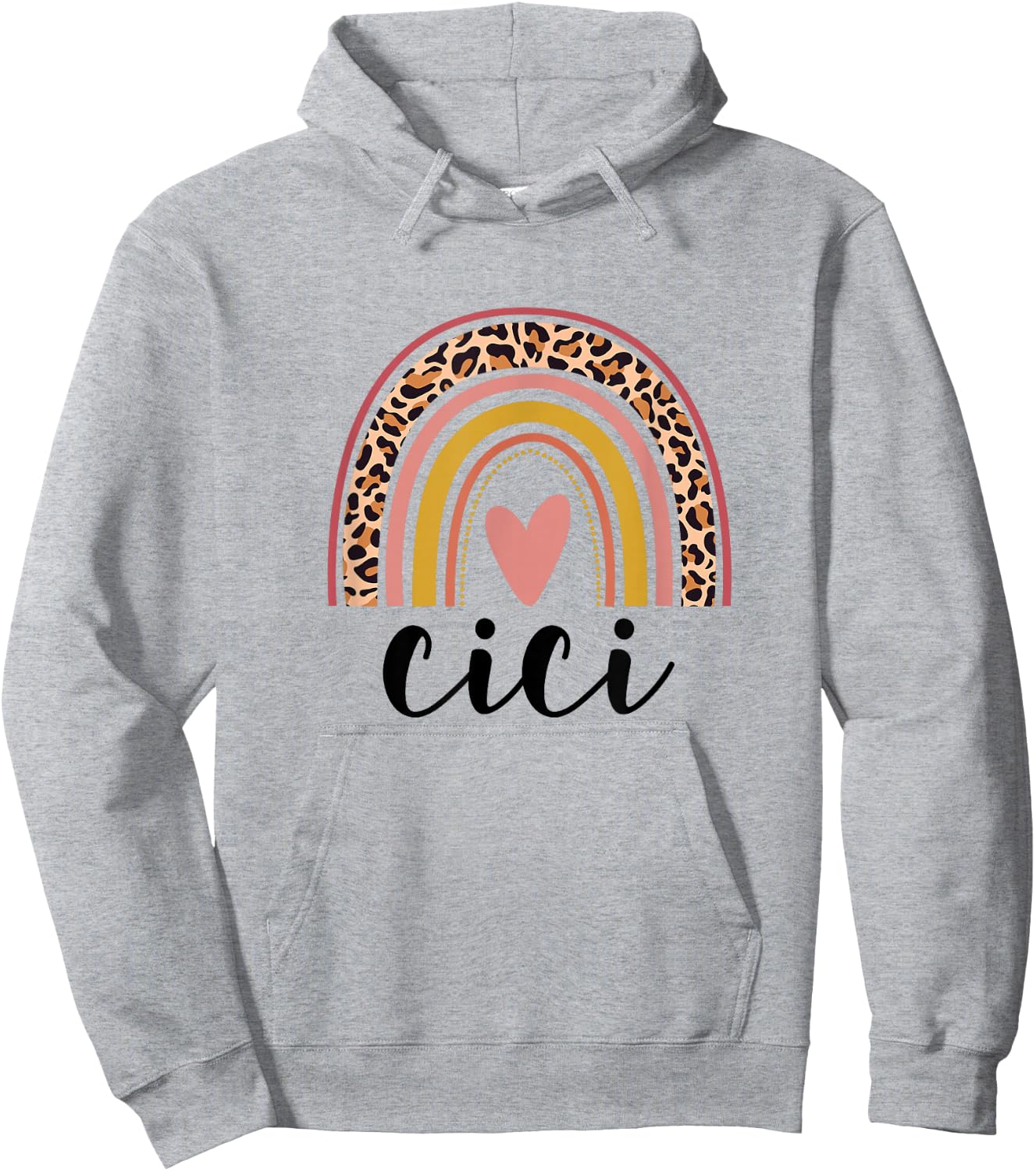 Rainbow Cici, Mothers Day For Cici Hoodie - Hoodie | Ash