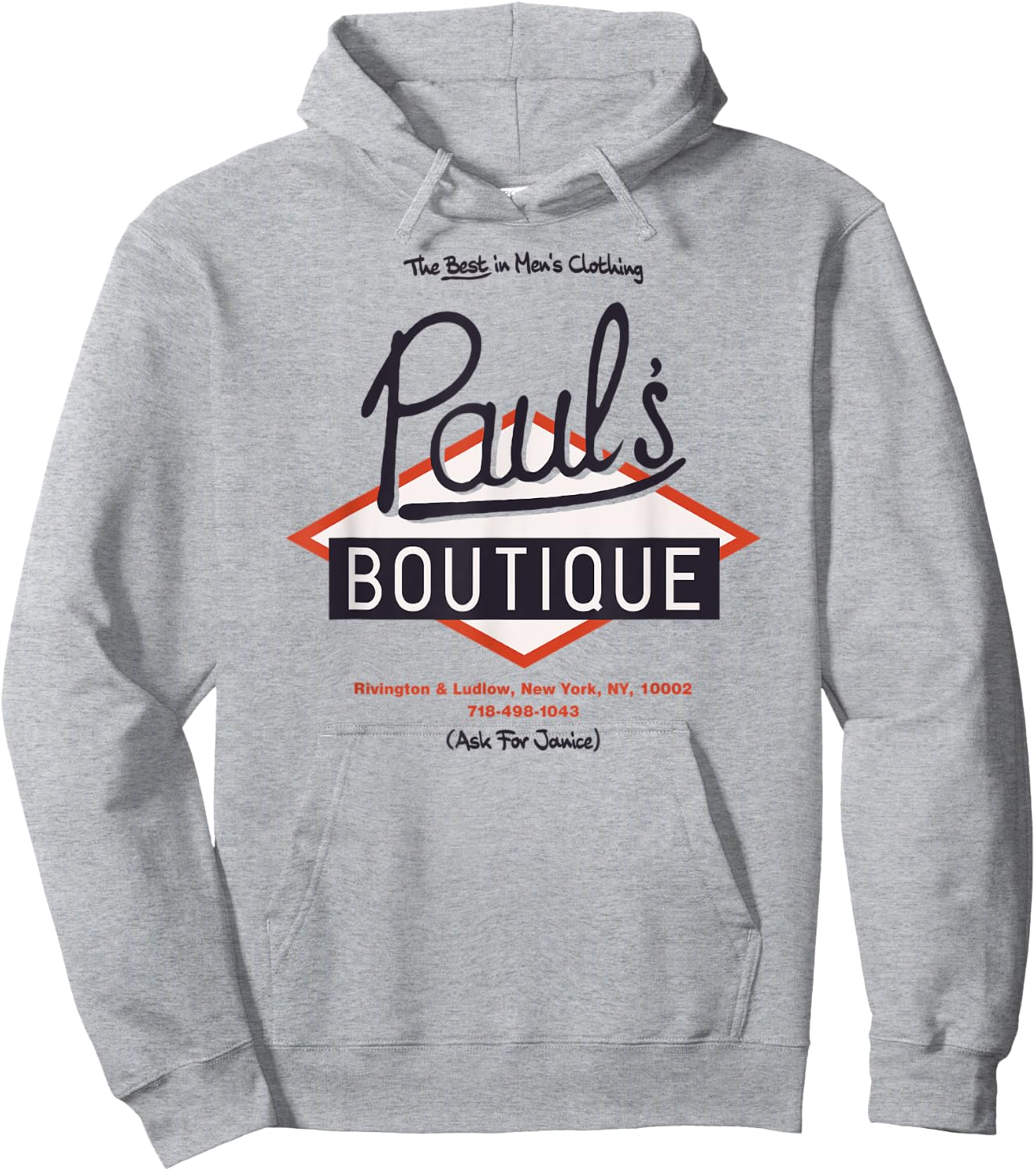 Paul Boutique Diamond Logo (Disease Color) Small Hoodie - Hoodie | Ash