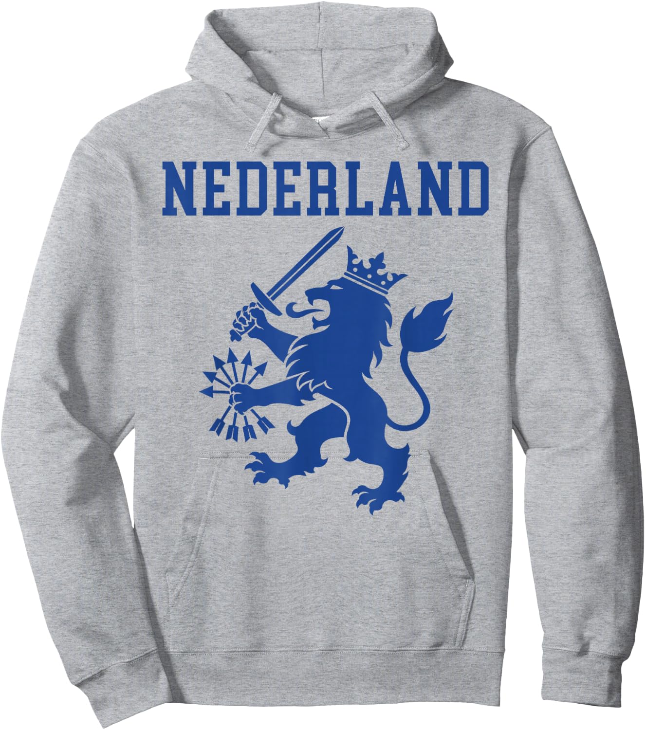 Holland Nederland Flag Dutch Lion Netherlands Pride Hoodie - Hoodie | Ash