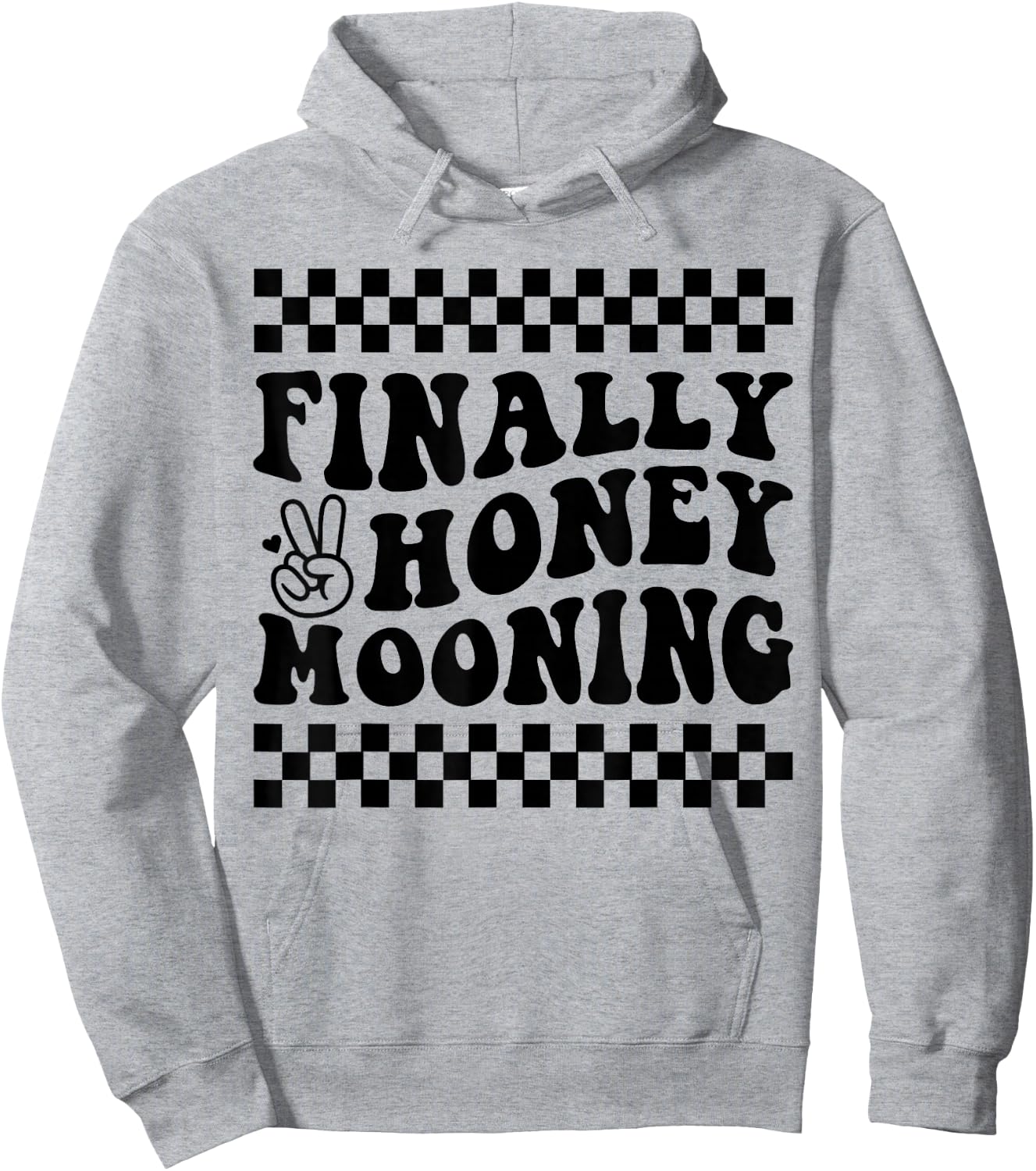 Finally Honeymooning Couples Honeymoon Matching Honeymoonin Hoodie - Hoodie | Ash