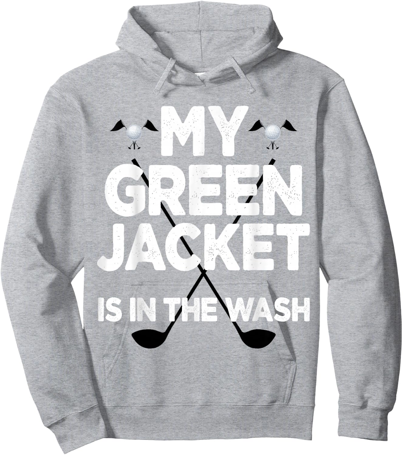 Jacket Green in the Wash Master Golf Golfer Player Hoodie - Hoodie | Ash