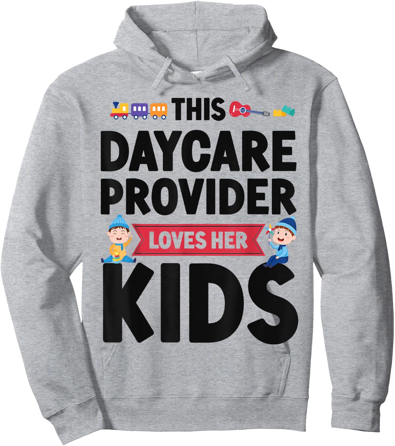 Childcare Daycare Provider Teacher Babysitter This Daycare Hoodie - Hoodie | Ash