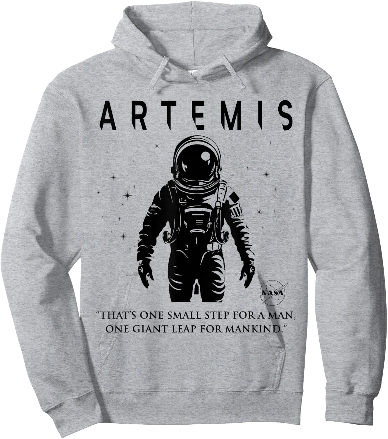 NASA Artemis Mission Astronaut Hoodie - Hoodie | Ash
