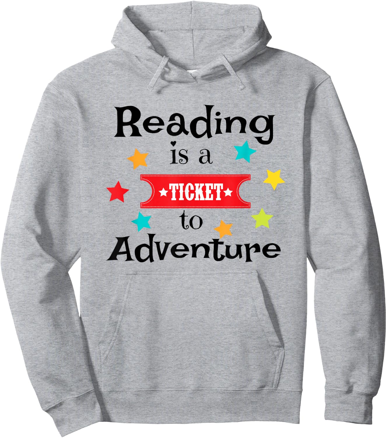 Book Lover Reading Adventure Gift Teacher Librarian Hoodie - Hoodie | Ash
