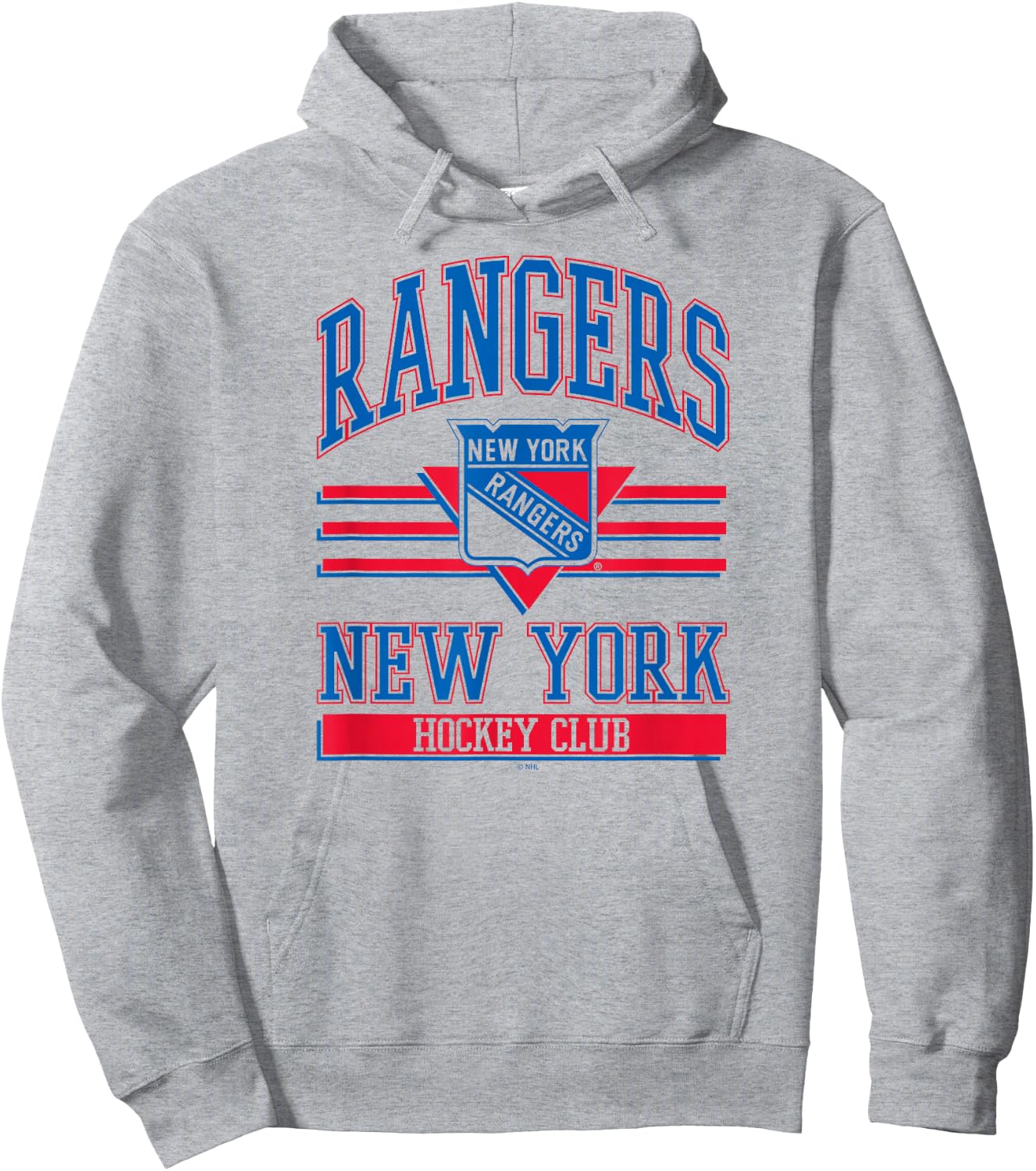 New York Rangers Hockey Club White Officially Licensed Hoodie - Hoodie | Ash