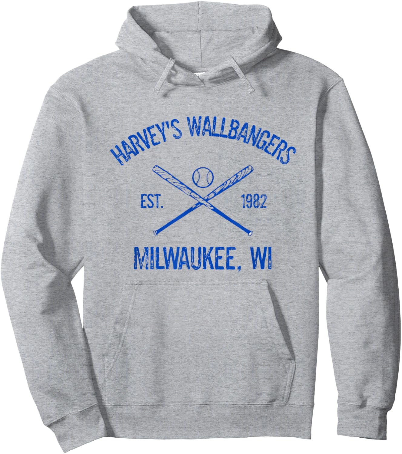 Milwaukee Baseball Harvey’s Wallbangers Hoodie - Hoodie | Ash