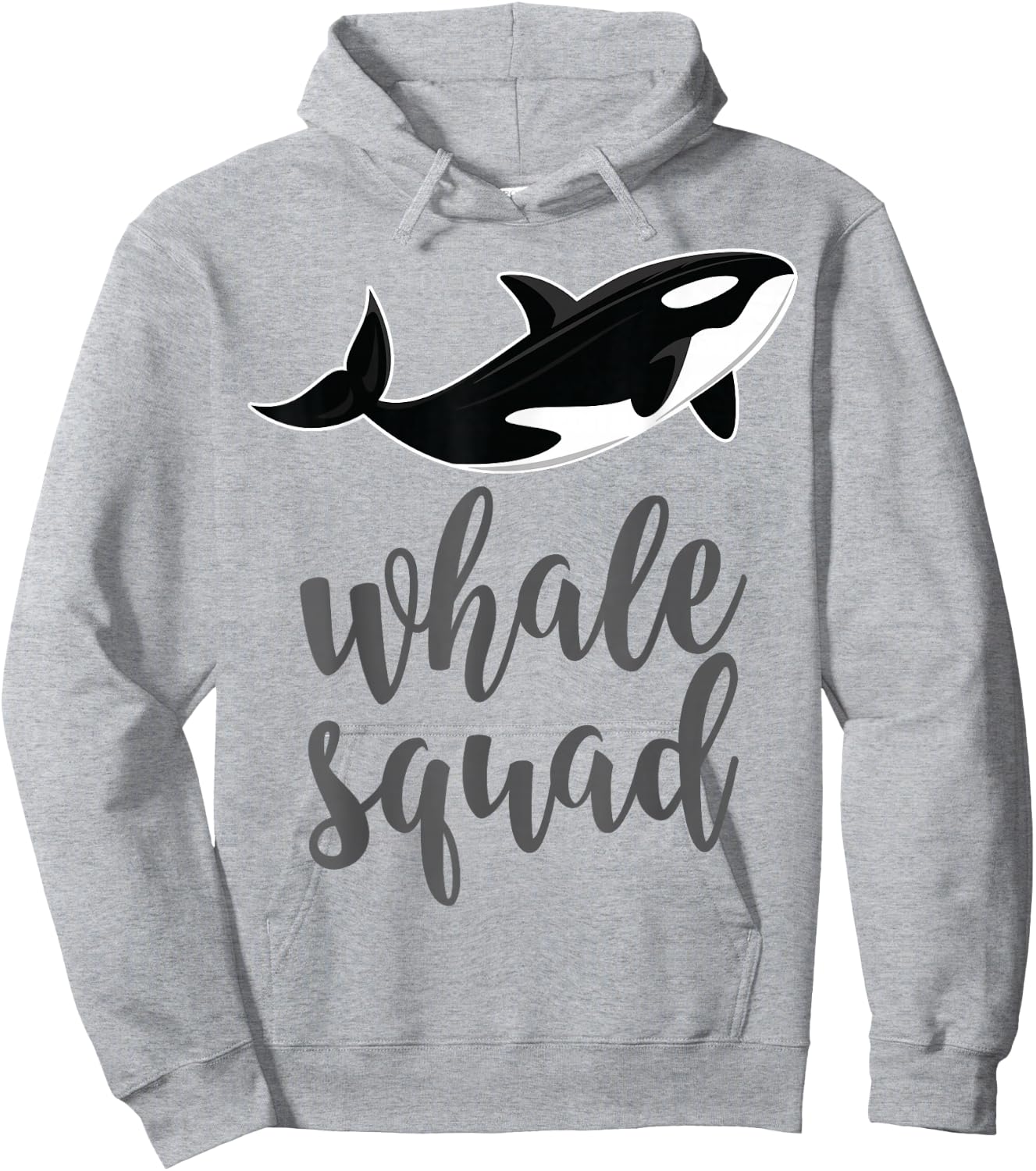 Orca Killer Whale Squad Shirt Gift Baby Shower & Party Hoodie - Hoodie | Ash