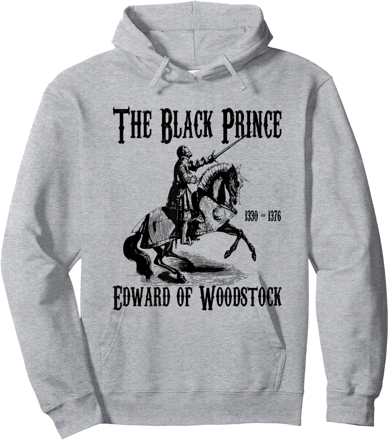 Knight, England, Edward von Woodstock, The Black Prince Hoodie - Hoodie | Ash