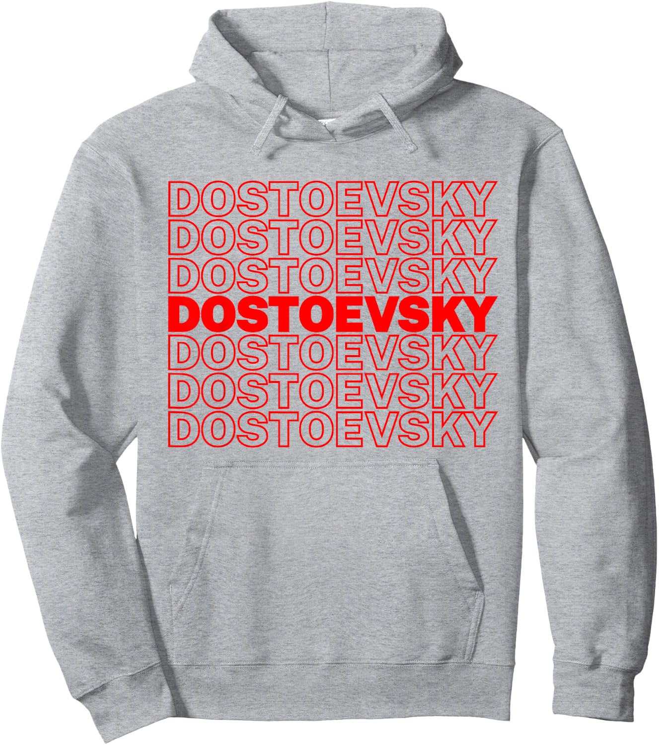 Funny Fyodor Dostoevsky Russian Literature Writer Literary Hoodie - Hoodie | Ash