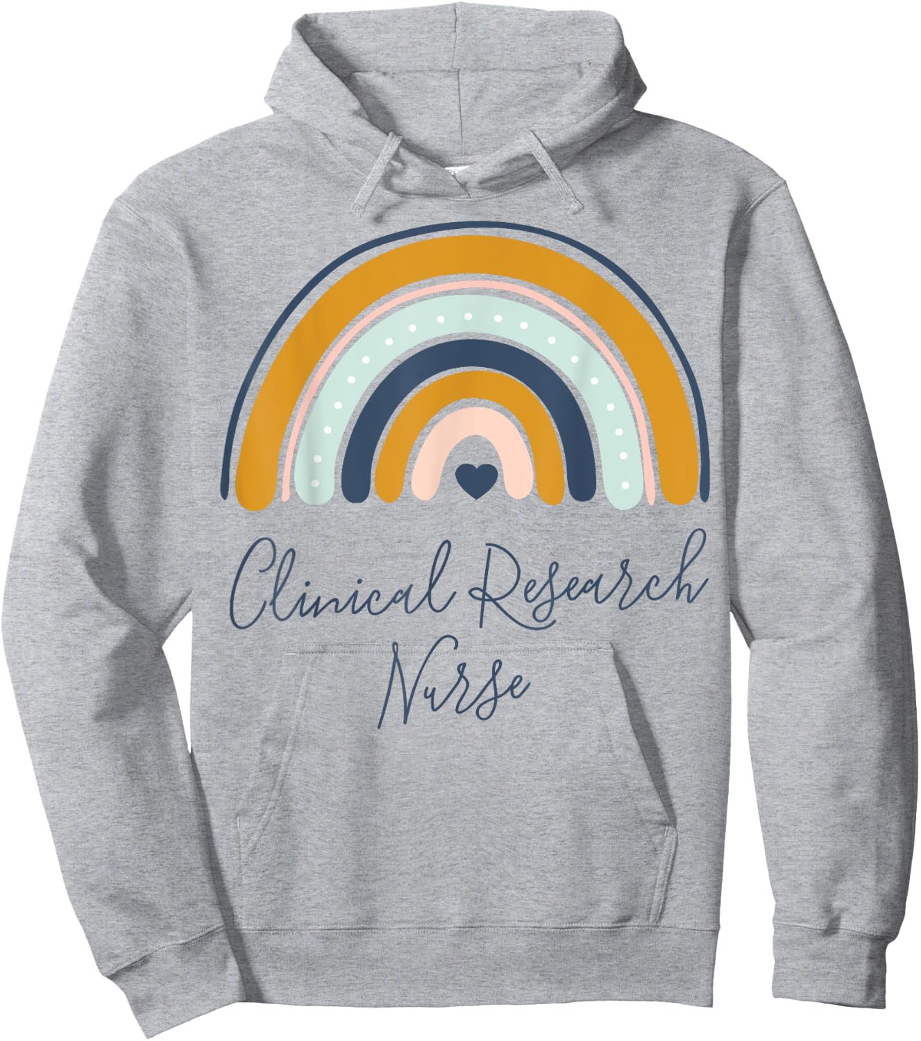 Clinical Research Nurse Life Graduation Medical Nurses Crew Hoodie - Hoodie | Ash