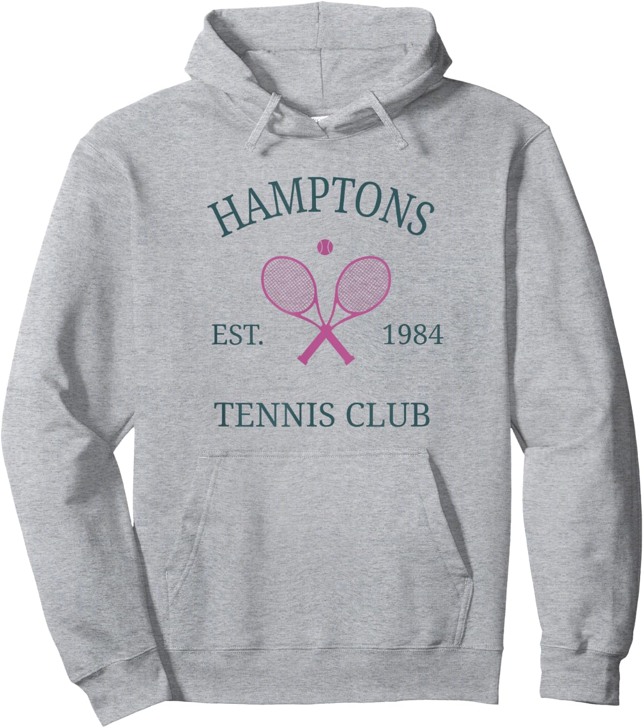 Hamptons Athletics California Tennis Club Racquet Prep Hoodie - Hoodie | Ash