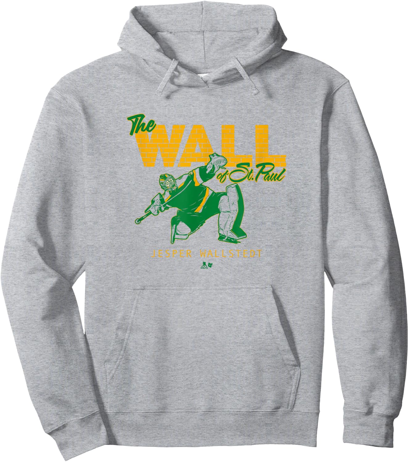 Jesper Wallstedt - The Wall of St. Paul (White) - Minnesota Hoodie - Hoodie | Ash