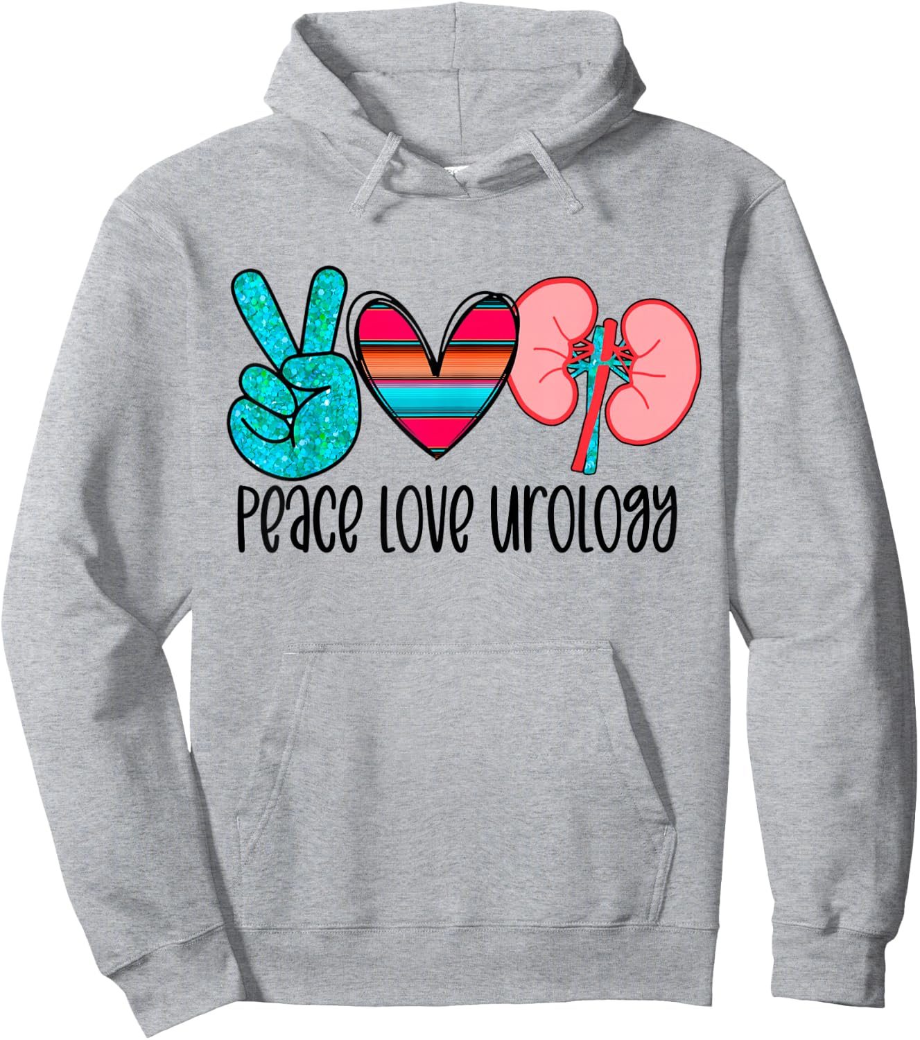 Urology love urologist nurse doctor RN bladder kidney job Hoodie - Hoodie | Ash