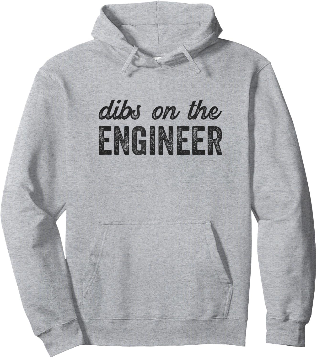 Dibs on the Engineer Funny Engineer Wife Hoodie - Hoodie | Ash