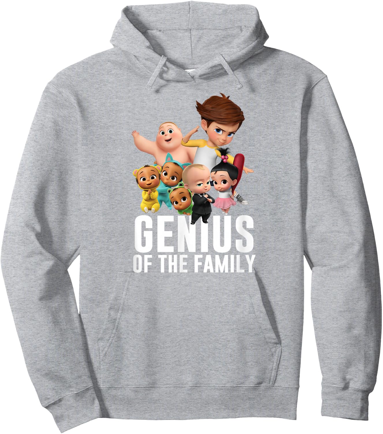 The Boss Baby Baby Group Hoodie - Hoodie | Ash