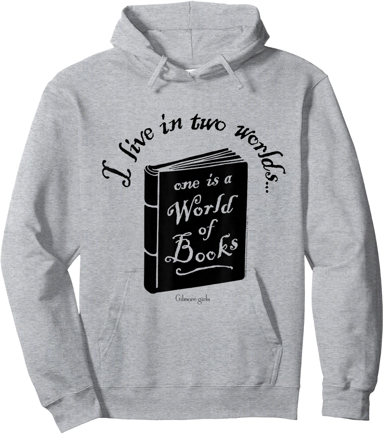 Gilmore Girls A World of Books Illustration TV Show Hoodie - Hoodie | Ash