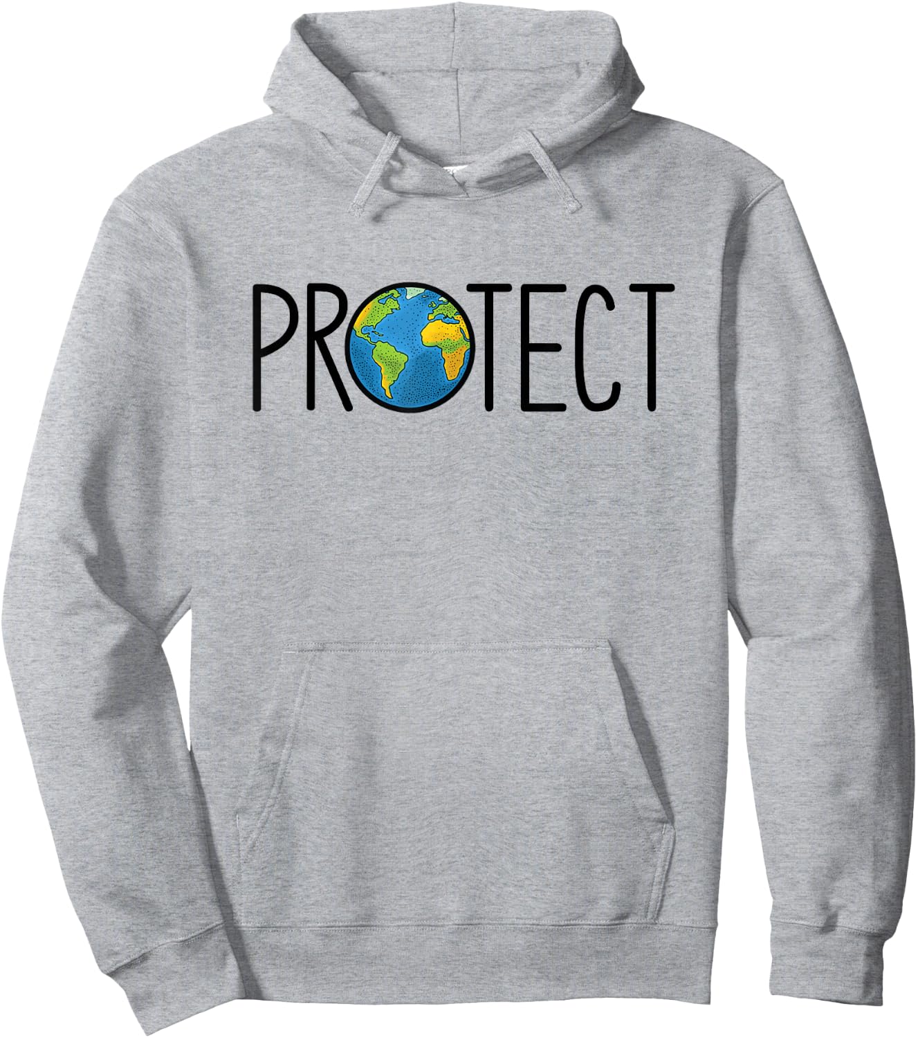 Protect the Earth, Earth Day, Save our Planet Hoodie - Hoodie | Ash