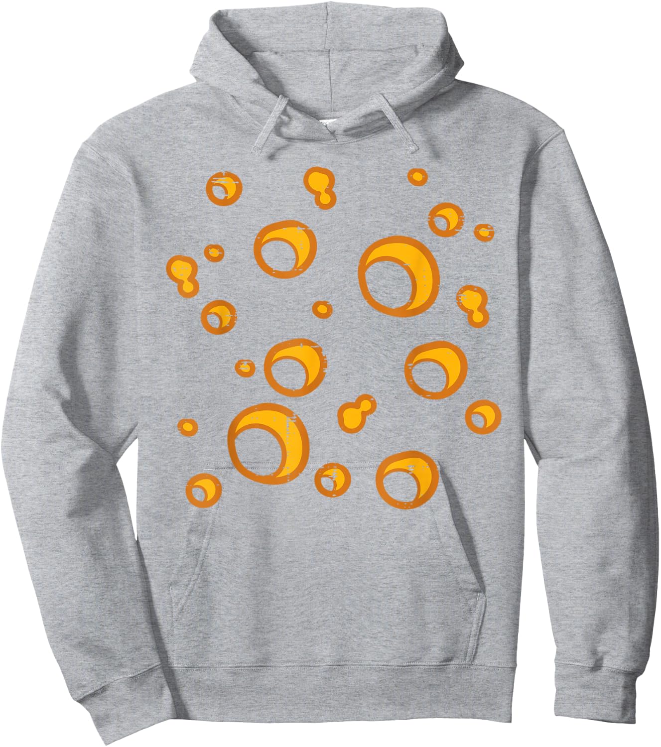 Swiss Cheese Costume Funny Halloween Queso Men Women Kids Hoodie - Hoodie | Ash