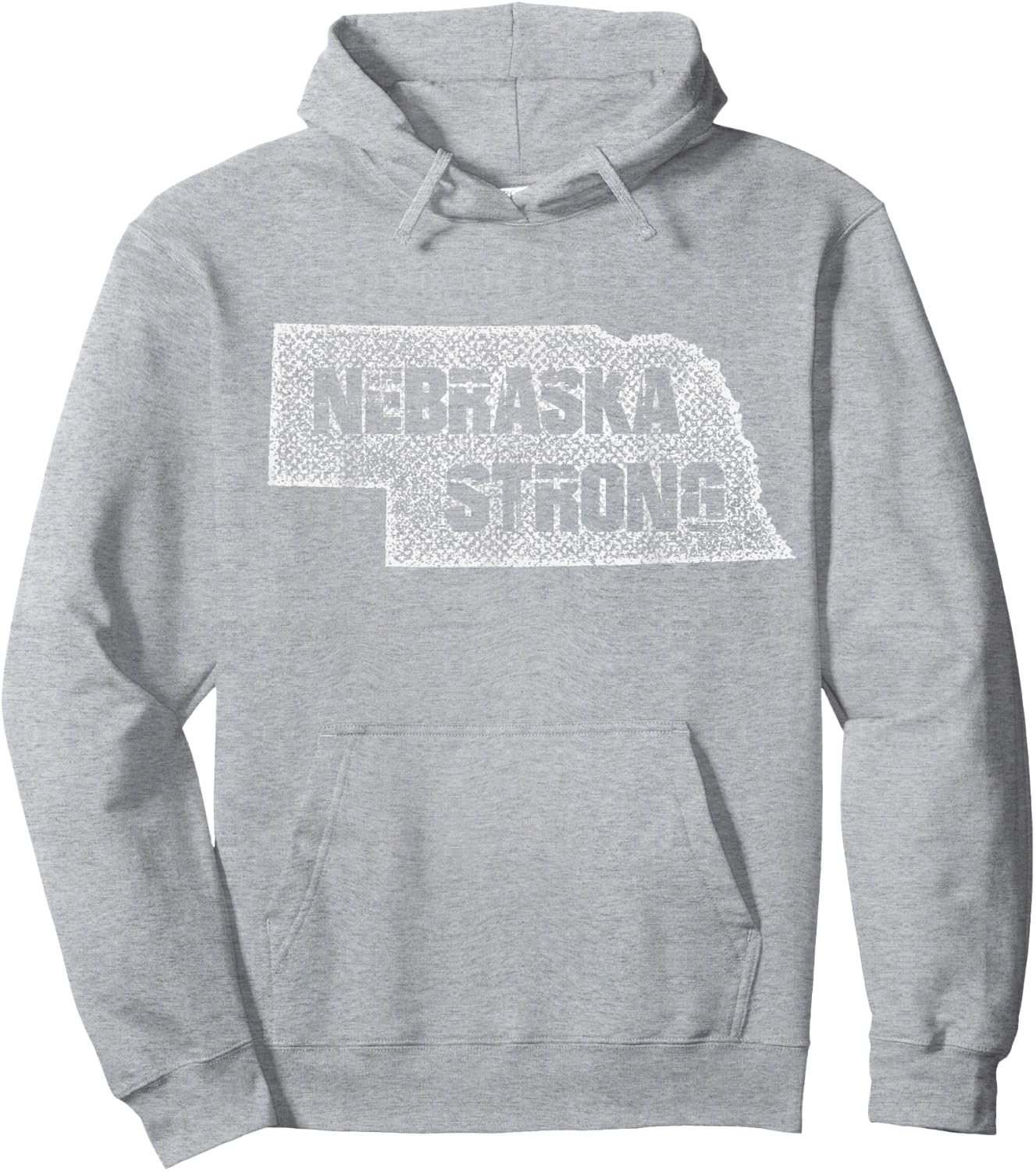 Nebraska-Strong Vintage Distressed Gift women Hoodie - Hoodie | Ash