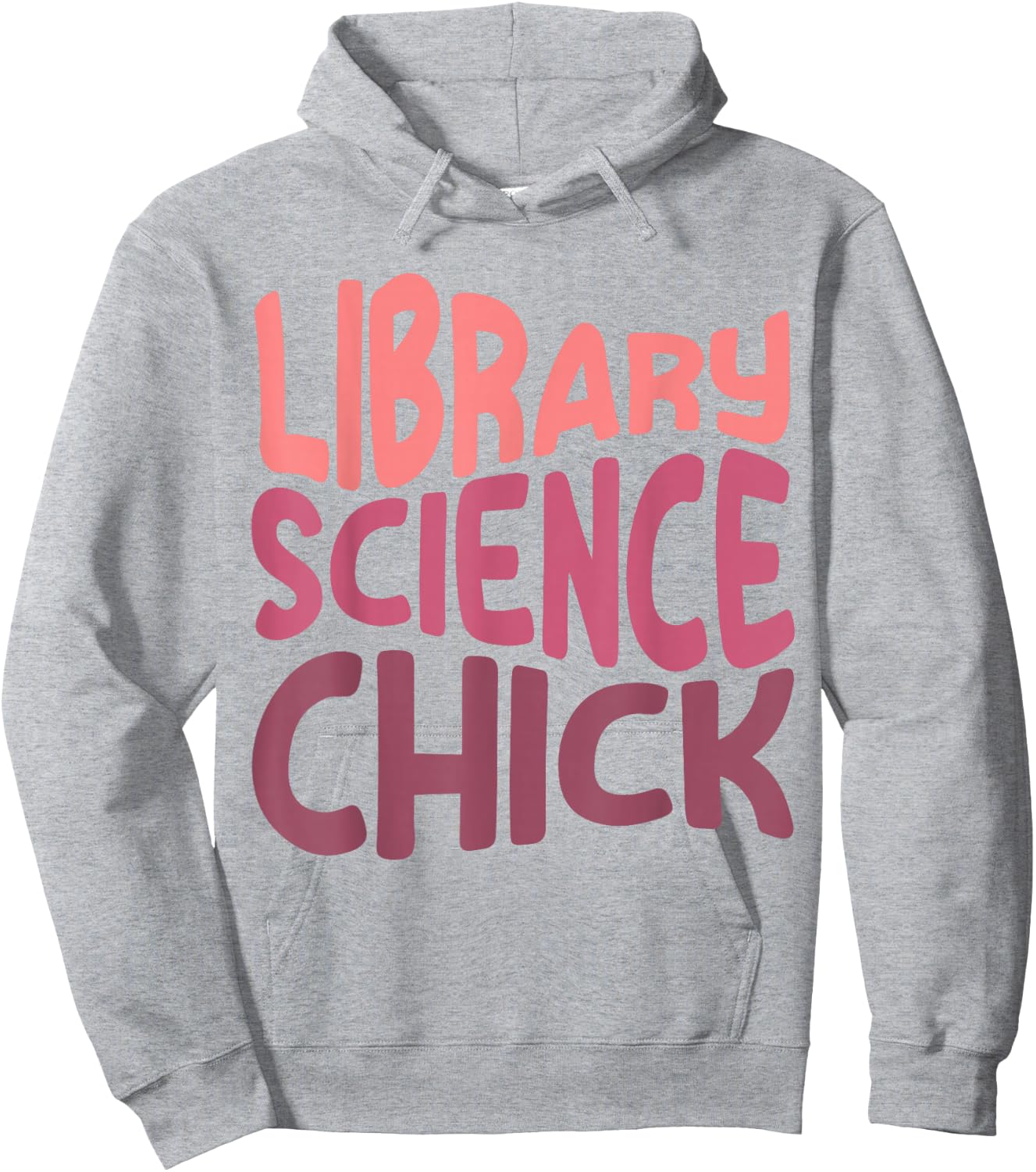 Library Science Major Student Graduation Librarian Masters Hoodie - Hoodie | Ash