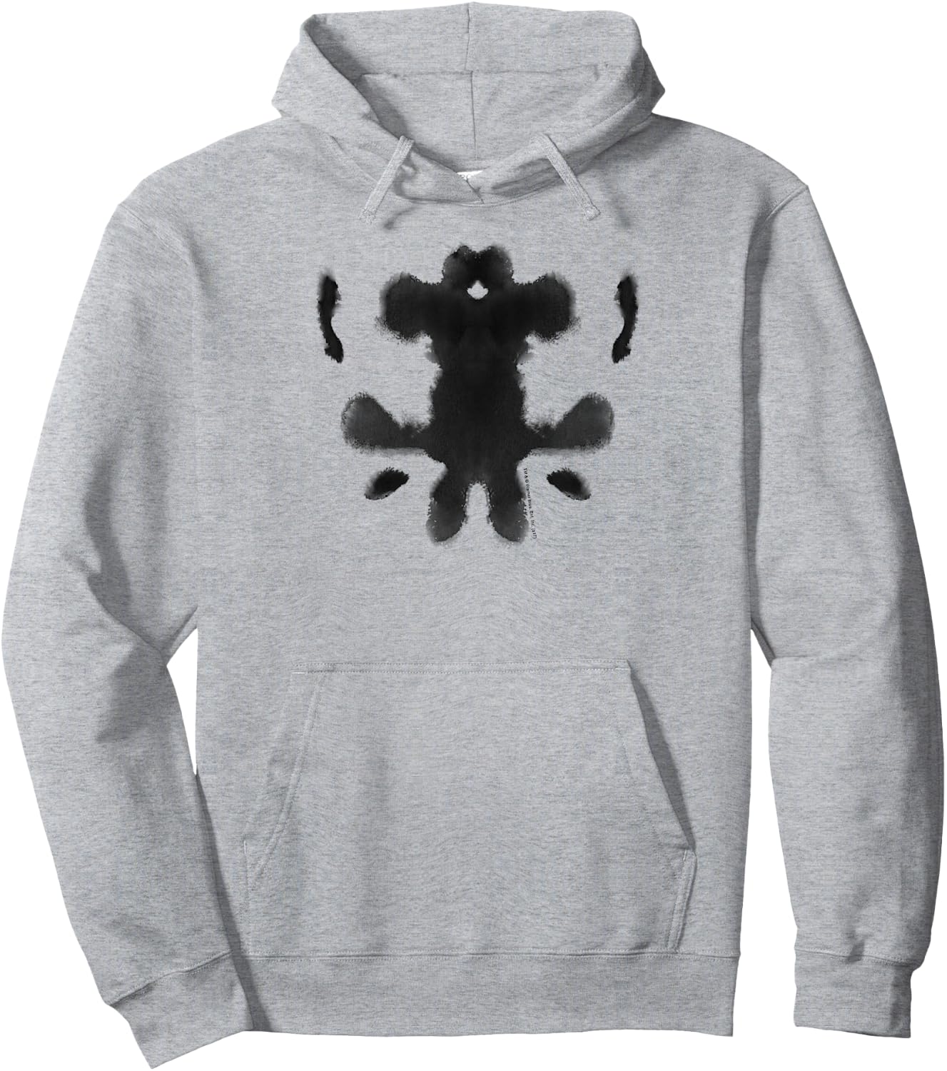 Watchmen Rorschach Face Hoodie - Hoodie | Ash