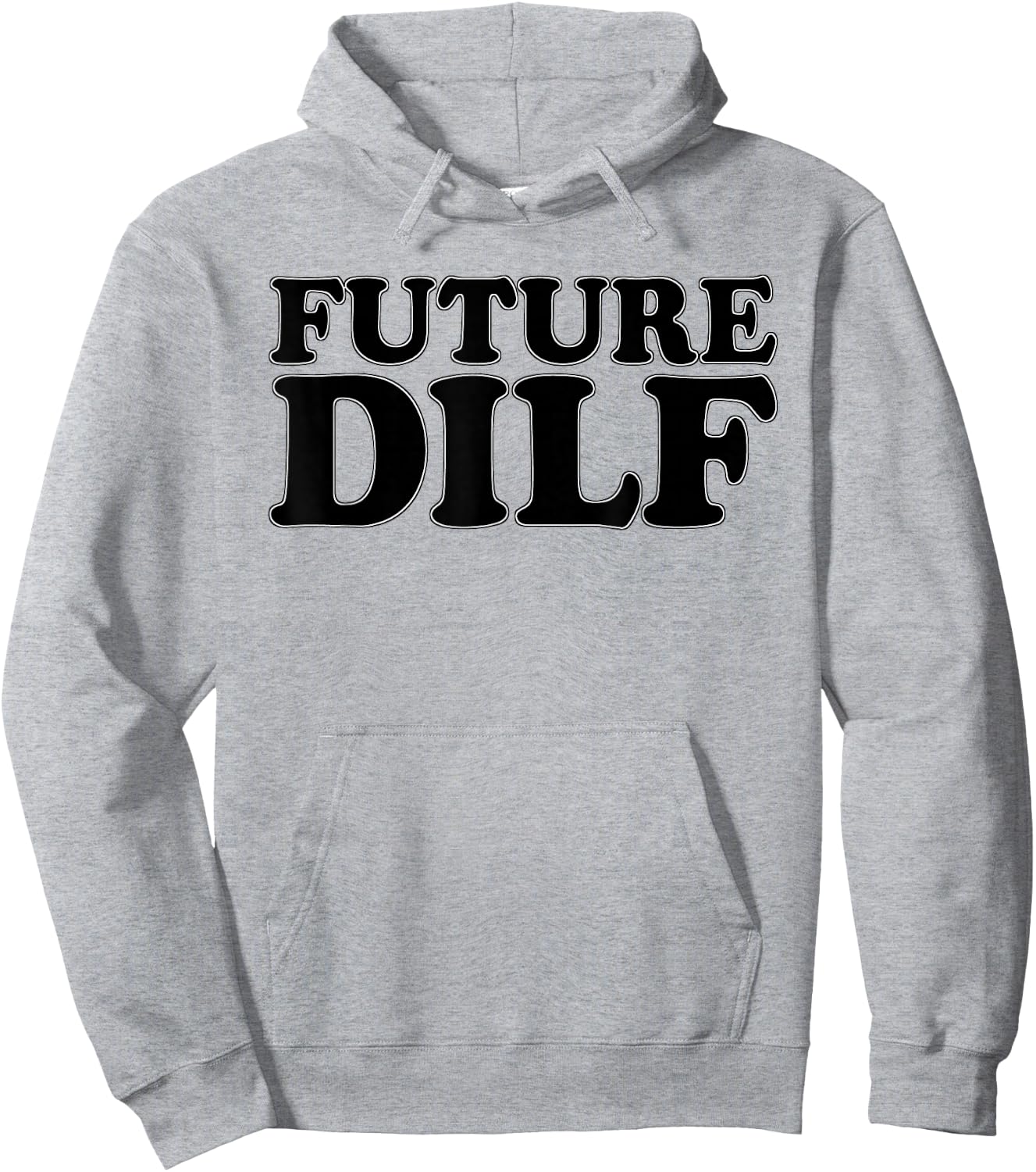 Future Dilf Sexy Hot Husband Dad Groom Boyfriend Milf Hoodie - Hoodie | Ash