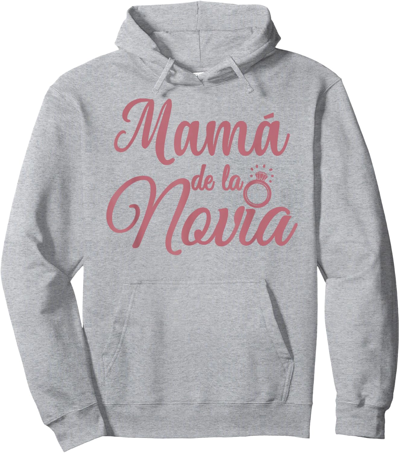 Mamá de la Novia, Spanish Mother Of The Bride Madre Wedding Hoodie - Hoodie | Ash