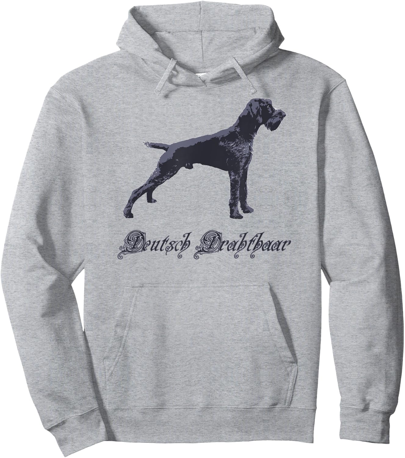 Deutsch Drahthaar Shirt for Drahthaar Owners Hoodie - Hoodie | Ash