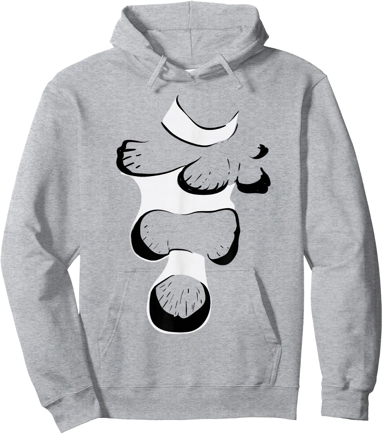 Clownfish Funny Animal Lazy DIY Costume Easy Halloween Hoodie - Hoodie | Ash