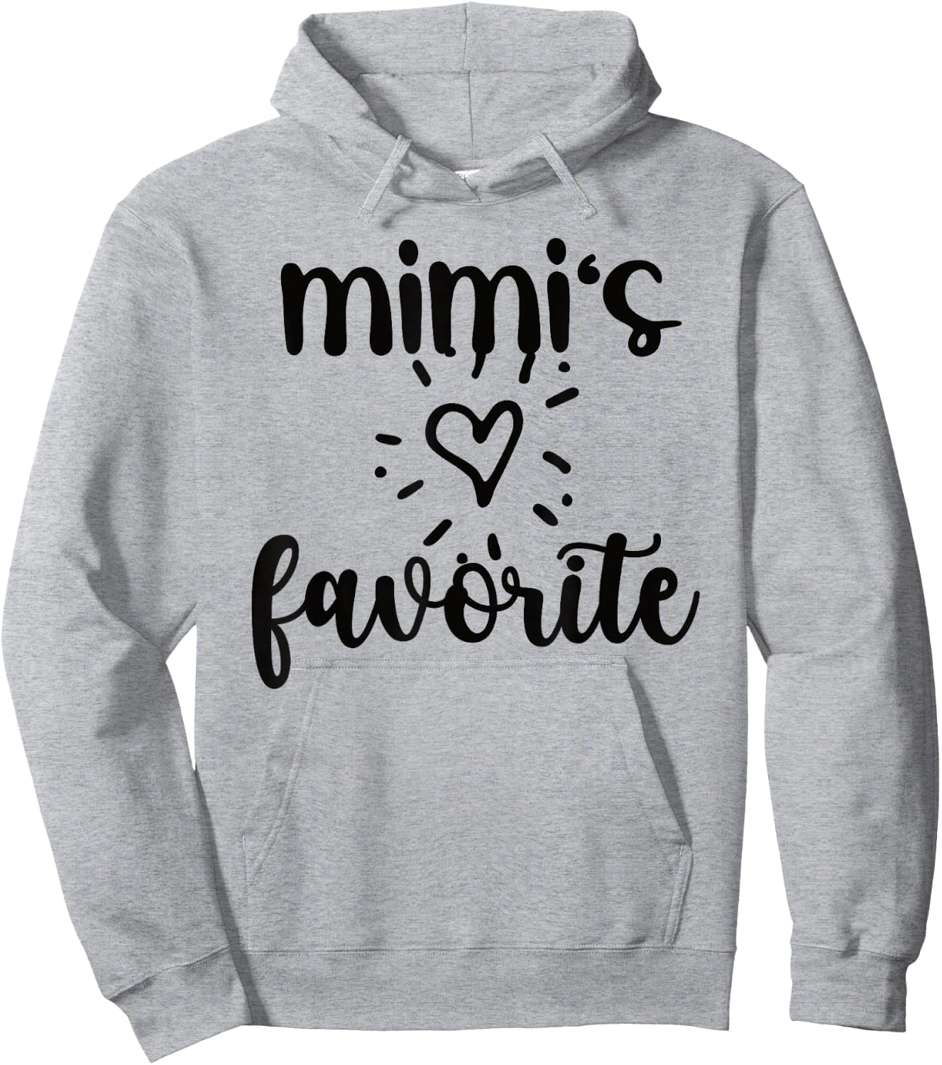 Mimi's Favorite Grandchild Funny From Mimi To Grandchild Hoodie - Hoodie | Ash