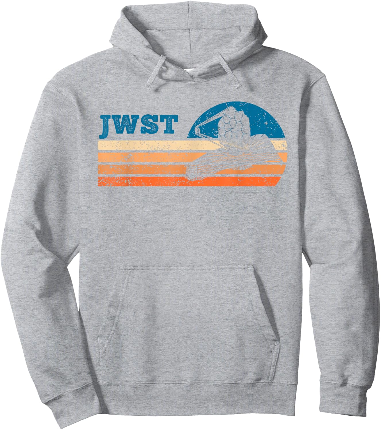 James Webb Space Telescope Shirt Astronomy Telescope Science Hoodie - Hoodie | Ash