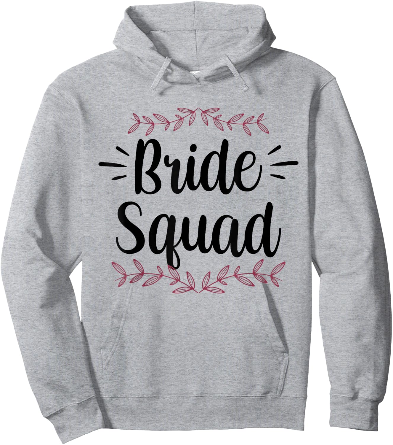 Bride Squad Party Wedding Bachelorette Cute Hoodie - Hoodie | Ash