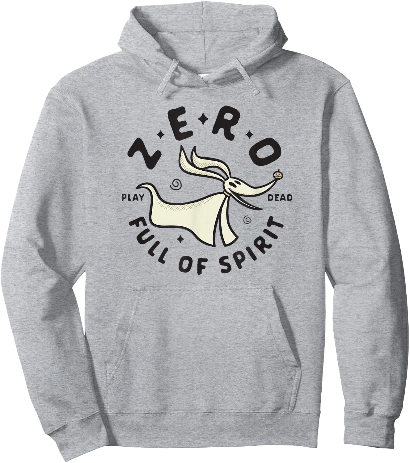Disney The Nightmare Before Christmas Zero Spirit Animal Hoodie - Hoodie | Ash