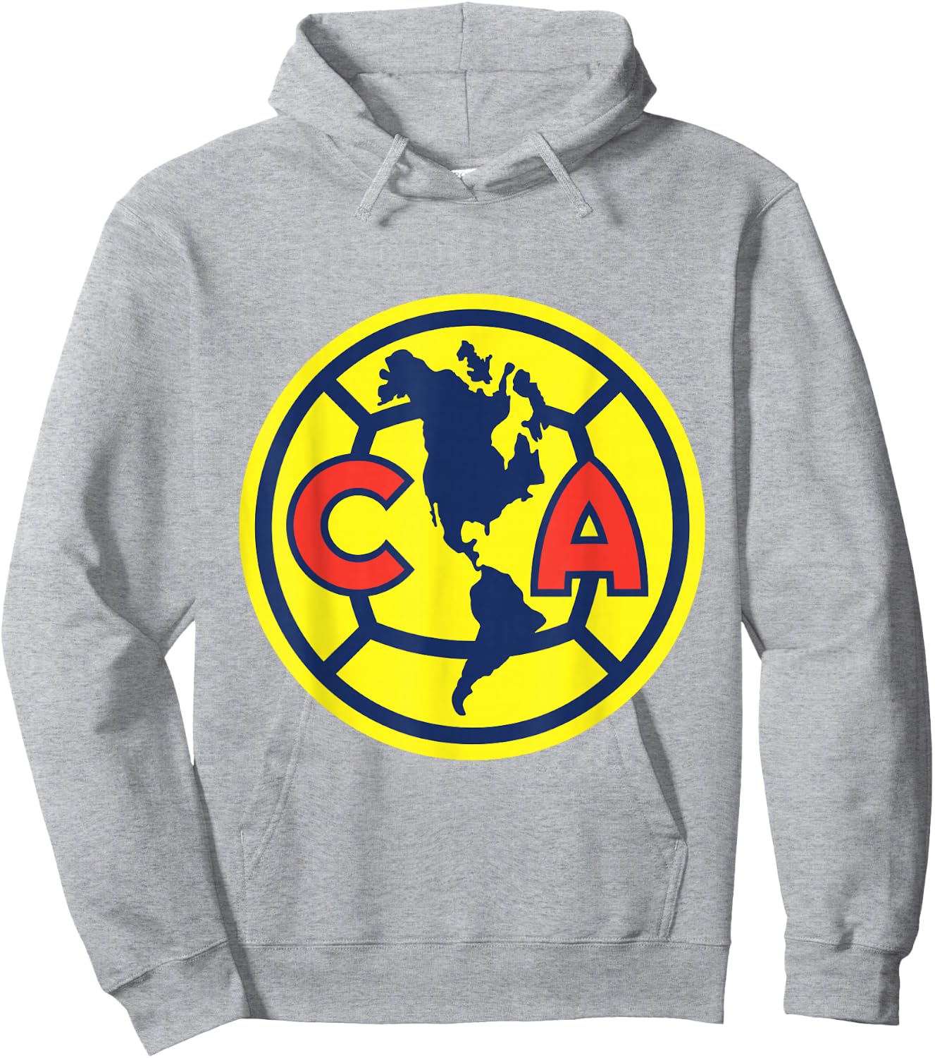 Club America - Score Big with Our Exclusive Collection Hoodie - Hoodie | Ash