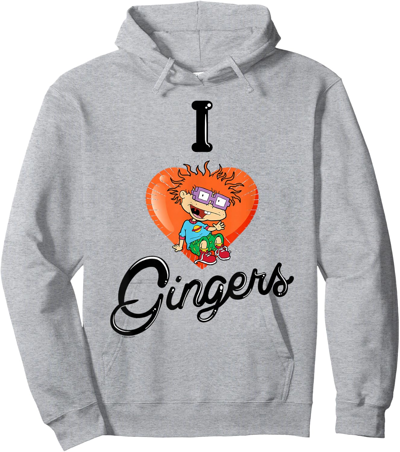 Rugrats Chucky I Love Gingers Hoodie - Hoodie | Ash