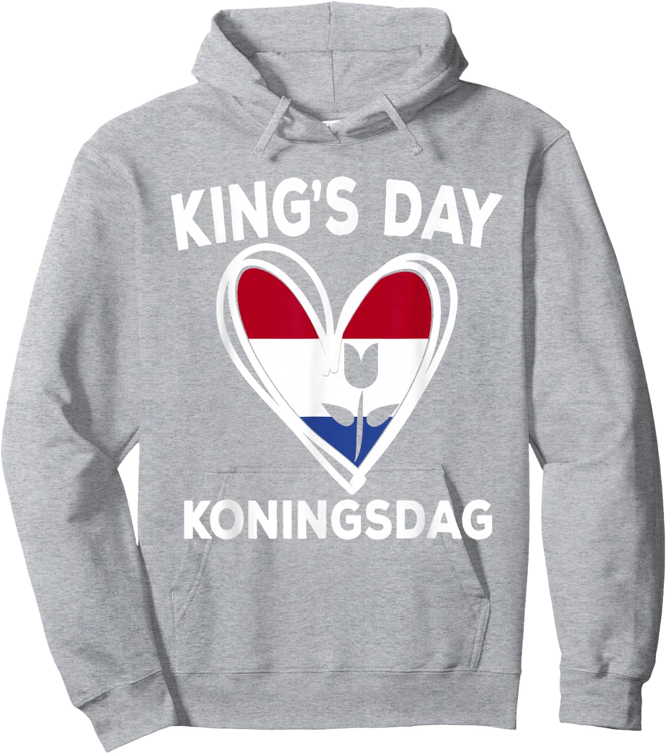 Kingsday Dutch Koningsdag Netherlands Kings Day Amsterdam Hoodie - Hoodie | Ash
