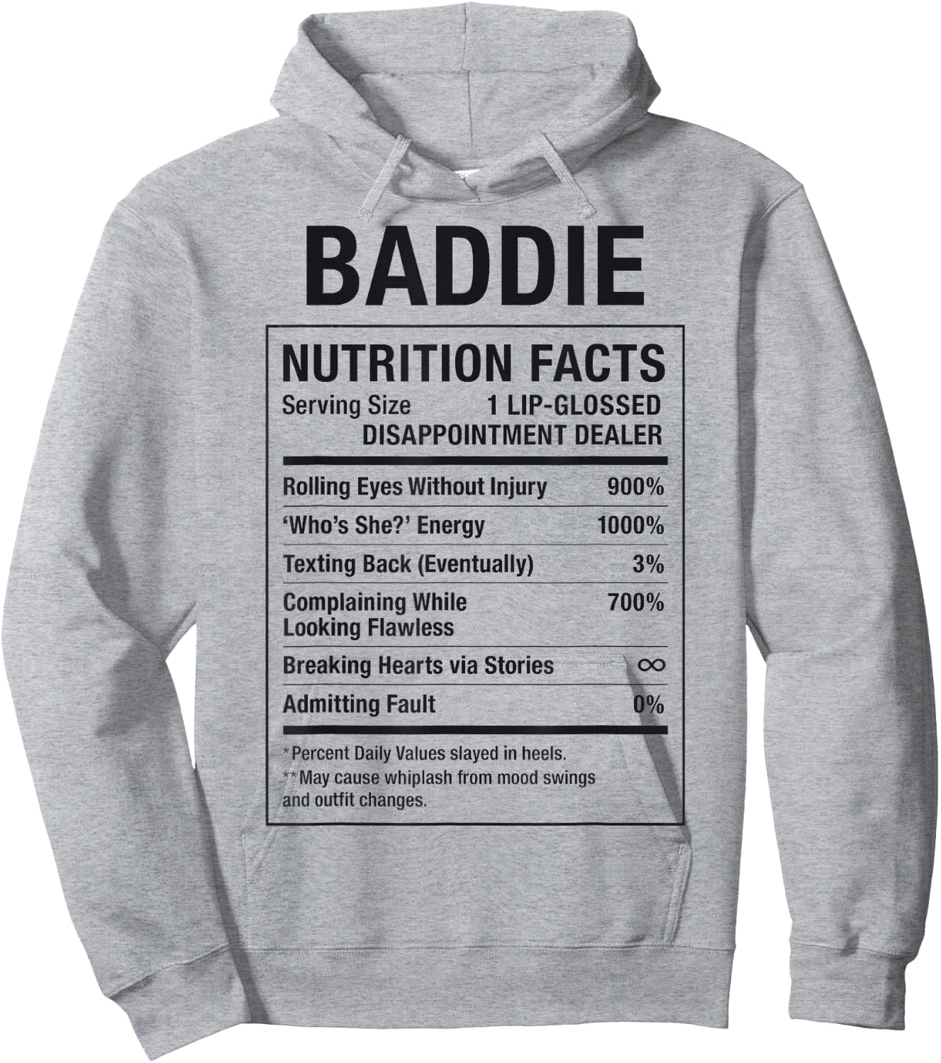 Baddie Hoodie - Hoodie | Ash