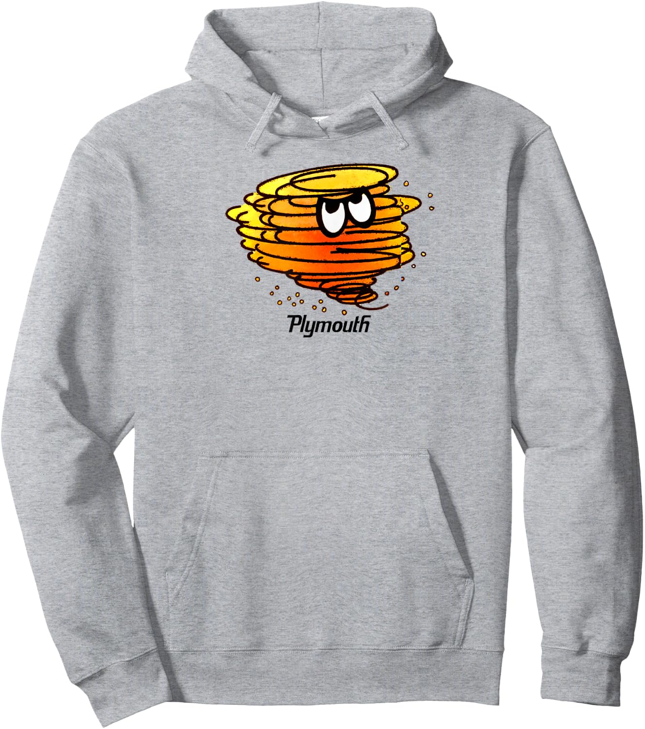 Chrysler Plymouth Duster White Cotton Polyester Blend Hoodie - Hoodie | Ash
