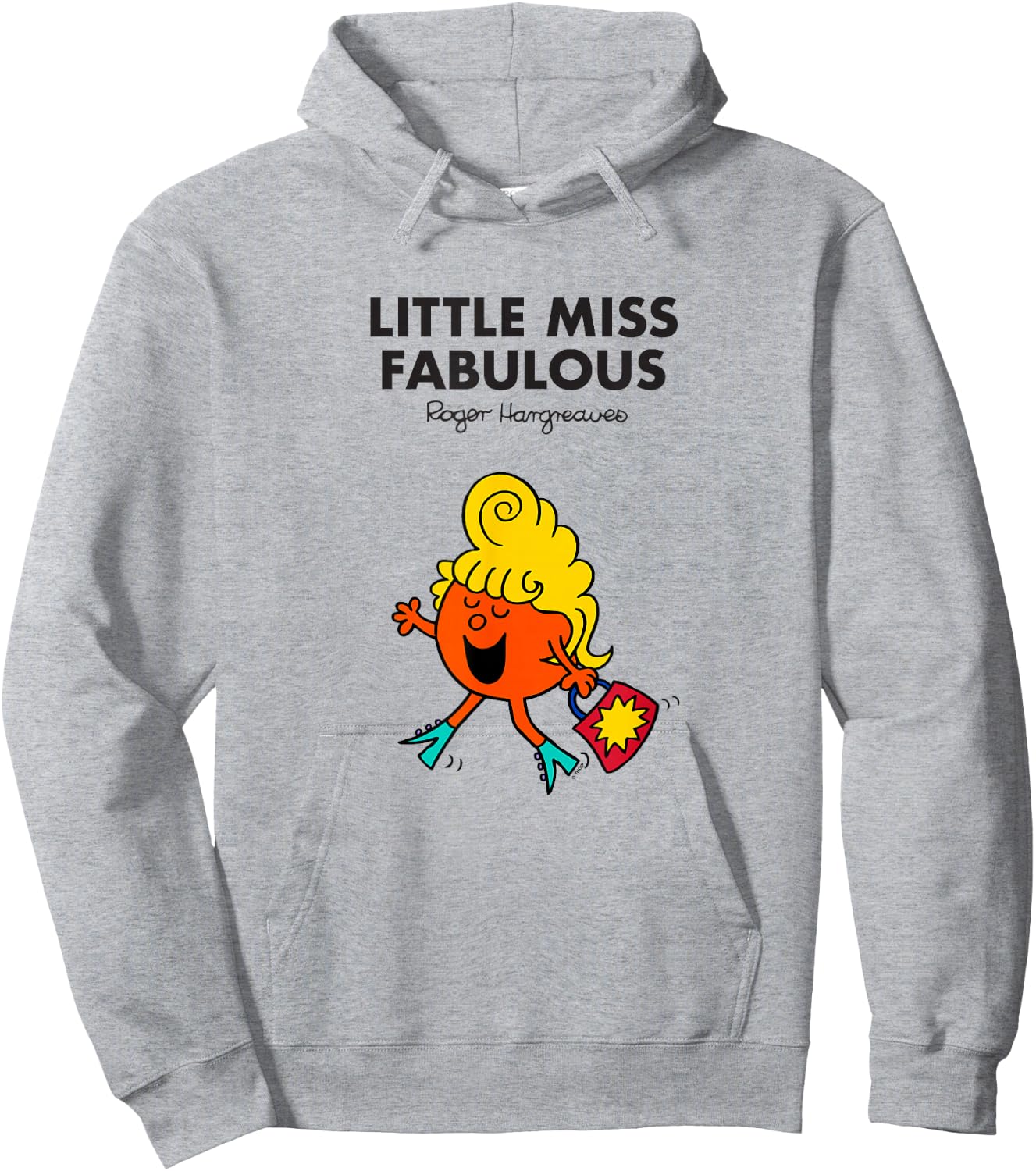 Mr. Men Little Miss Fabulous Hoodie - Hoodie | Ash